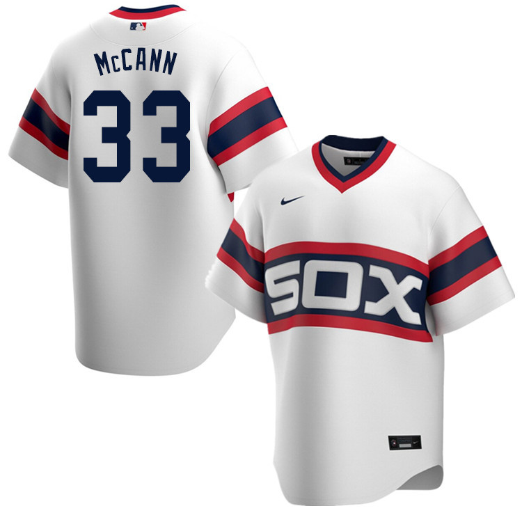 Nike Men #33 James McCann Chicago White Sox Baseball Jerseys Sale-White
